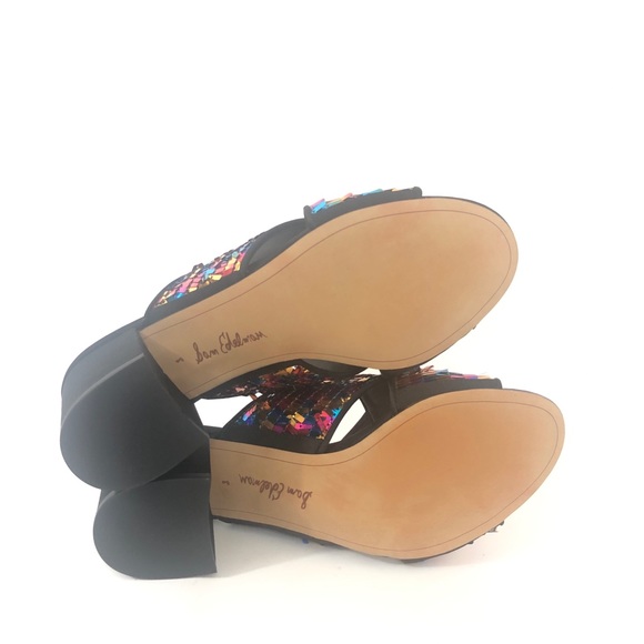 Sam Edelman Size 8 Stanley Pinata Sequin Sandal - Picture 6 of 6